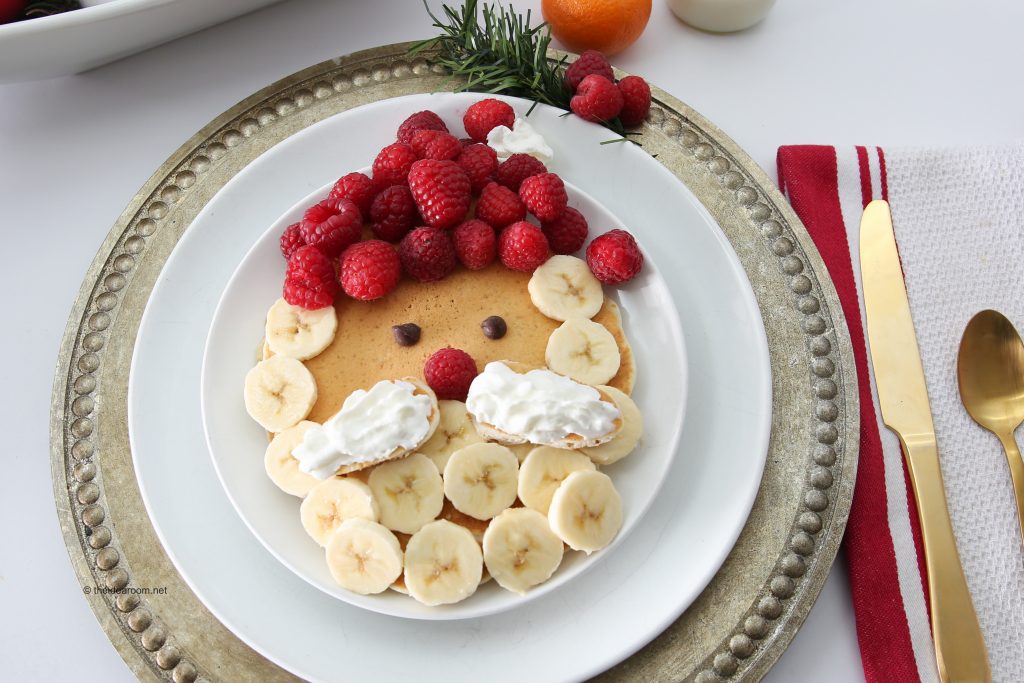 Christmas Santa Claus Pancakes