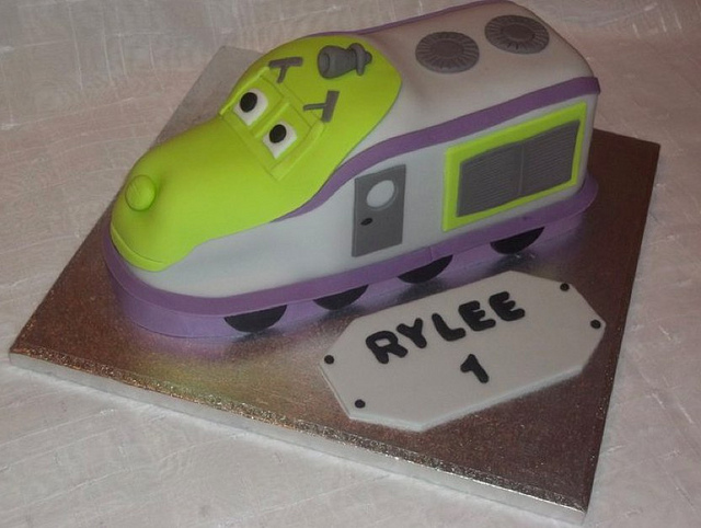 Chuggington Birthday Cake