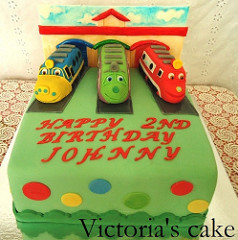 Chuggington Train Cake