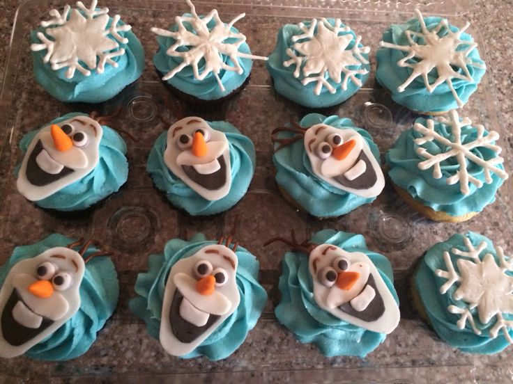 Cupcake Cake Disney Frozen