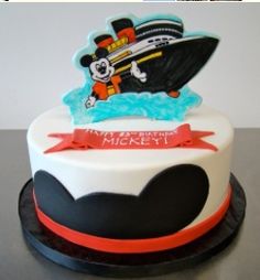 Disney Cruise Birthday Cake