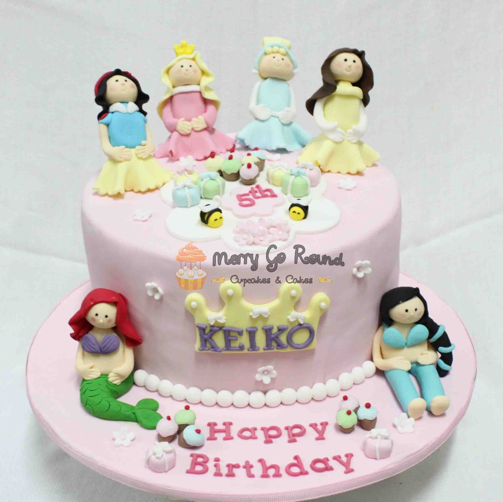 Disney Princess Birthday Cakes