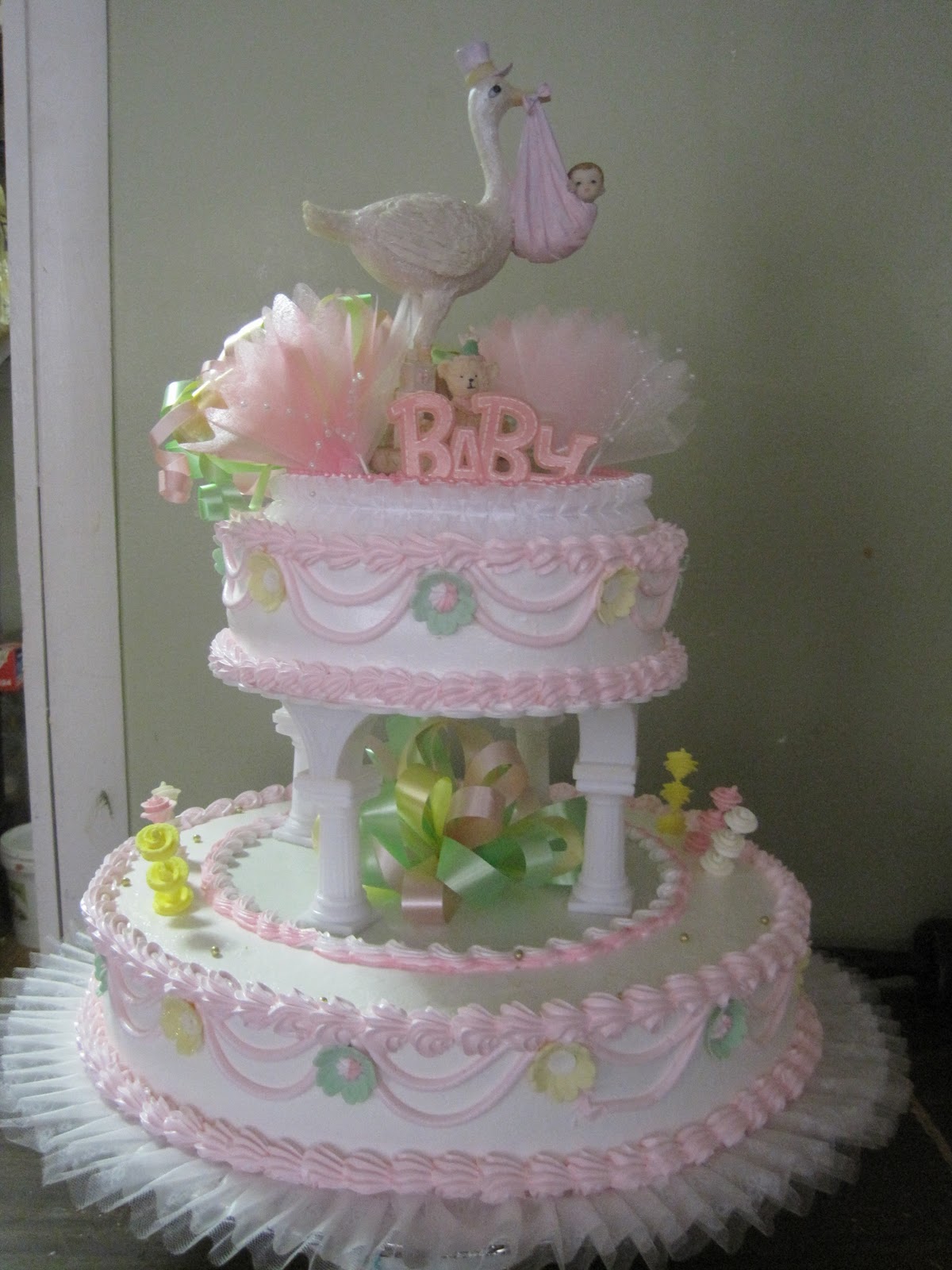 Dominican Baby Shower Cakes