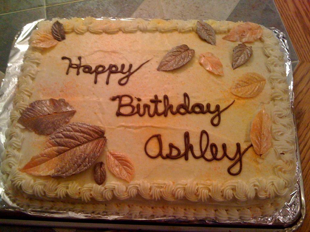 Fall Decorated Cake