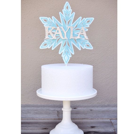 Frozen Cake Topper