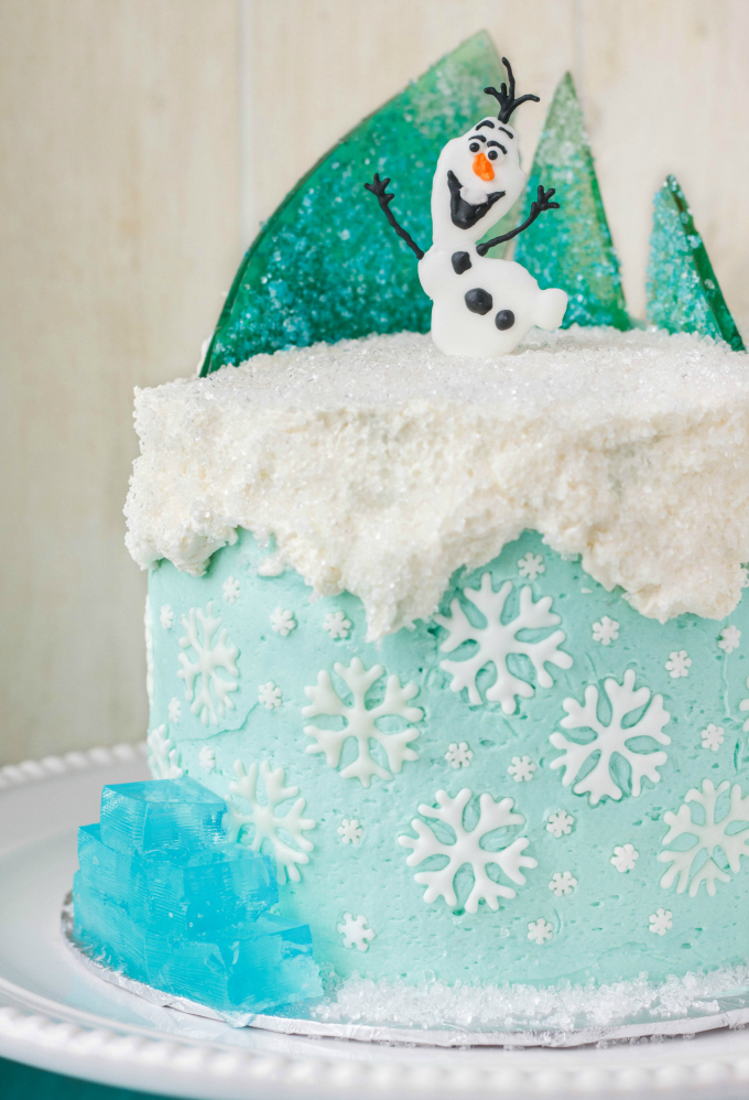 Frozen Theme Cake