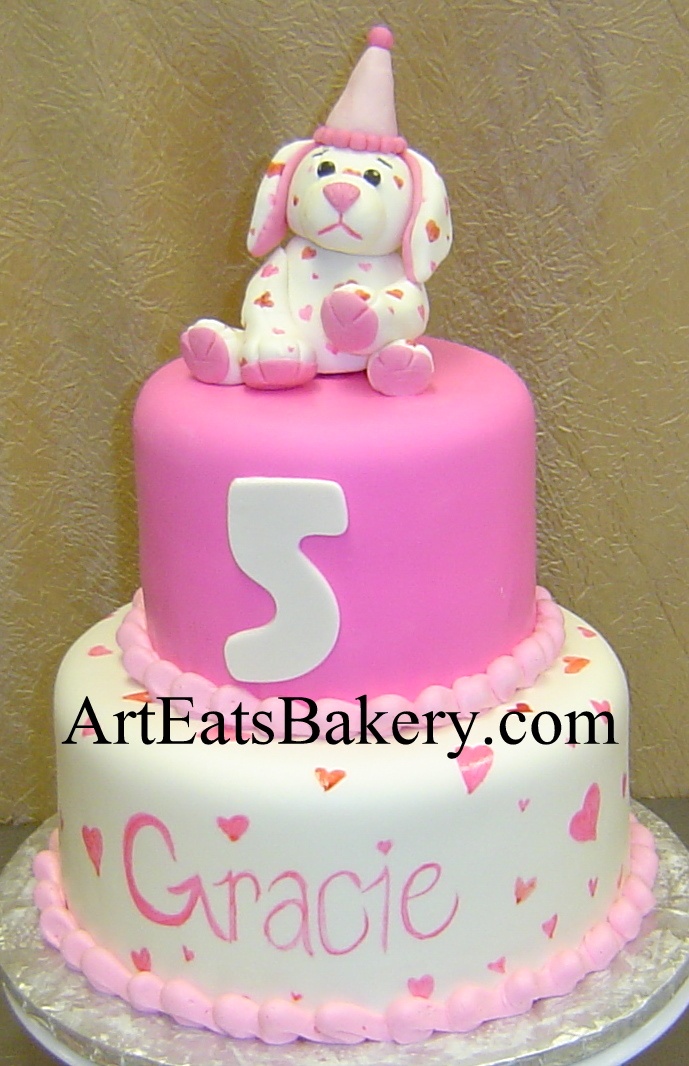 Girls 5th Birthday Cake