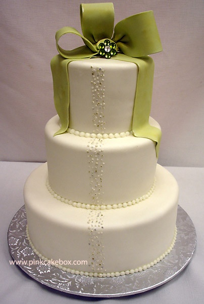 Green Wedding Cake