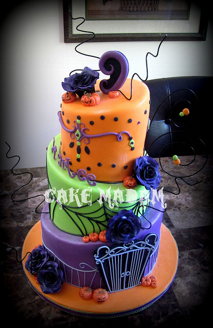 Halloween Birthday Cake