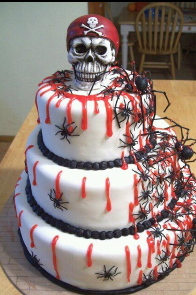 9 Photos of Halloween Birthday Cakes Cool