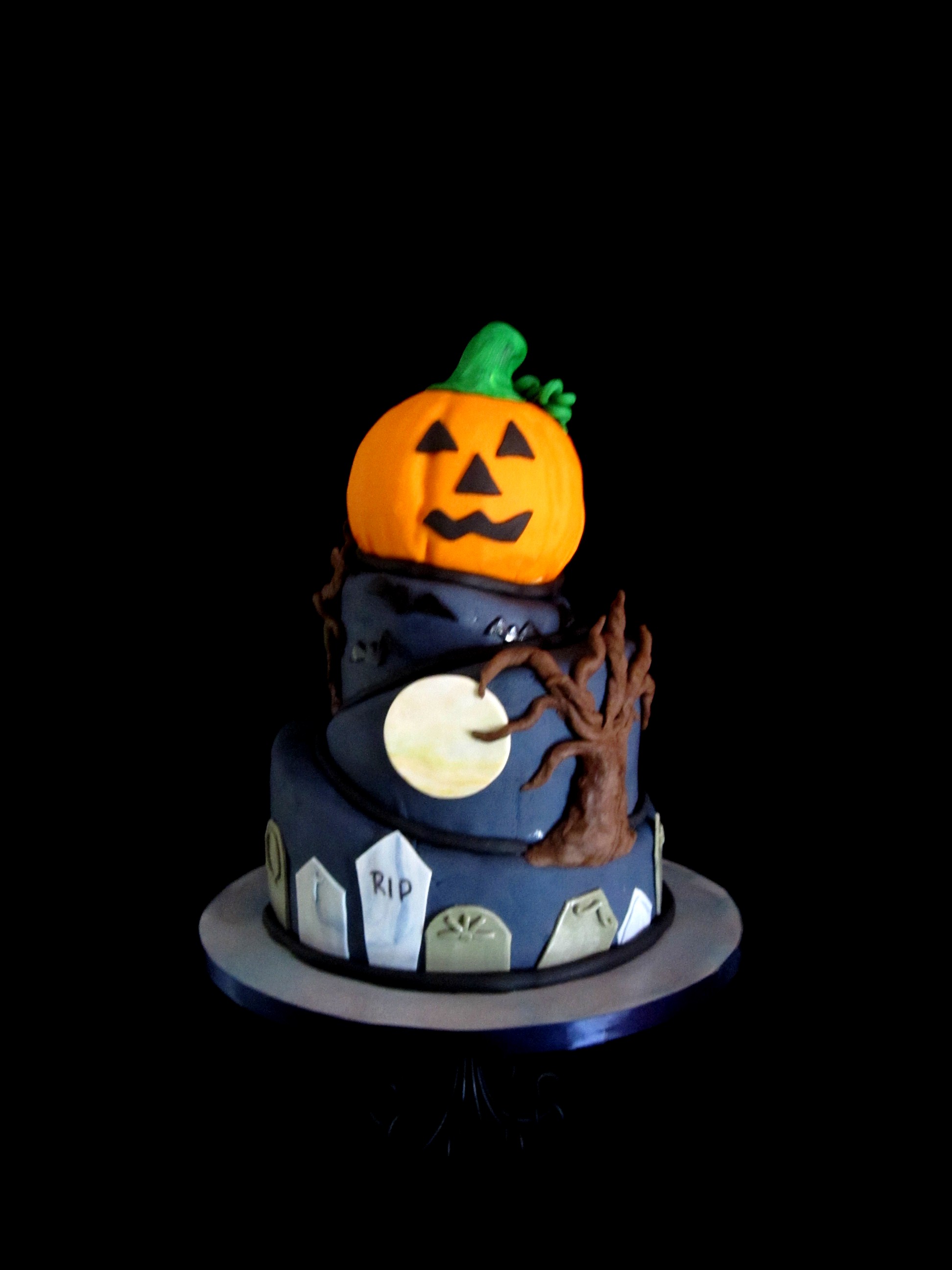 Halloween Wedding Shower Cakes