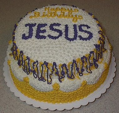 Happy Birthday Jesus Cake