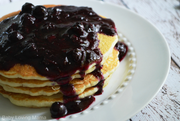 Homemade Blueberry Sauce