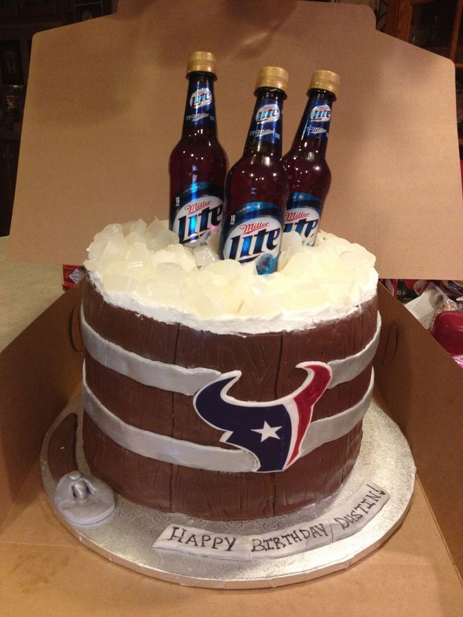 Houston Texans Birthday Cake