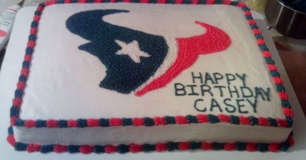 Houston Texans Cake