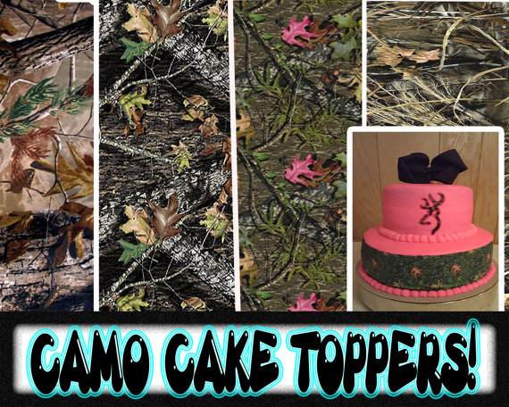 Mossy Oak Edible Cake Sheets