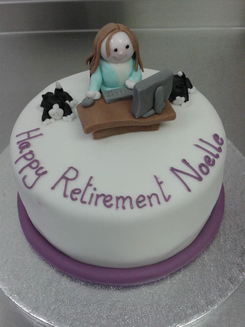 Office Retirement Cake