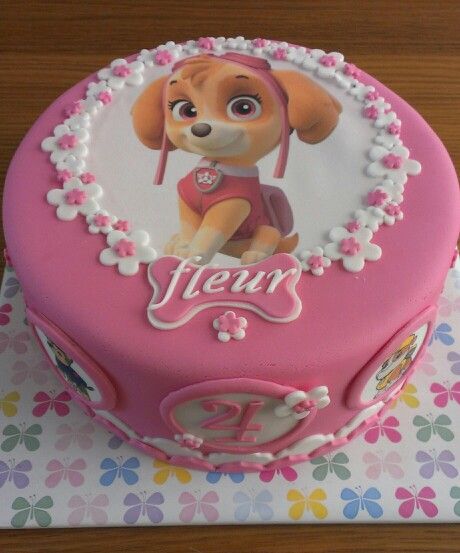 PAW Patrol Birthday Cake Girl