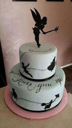 Peter Pan Themed Birthday Cake