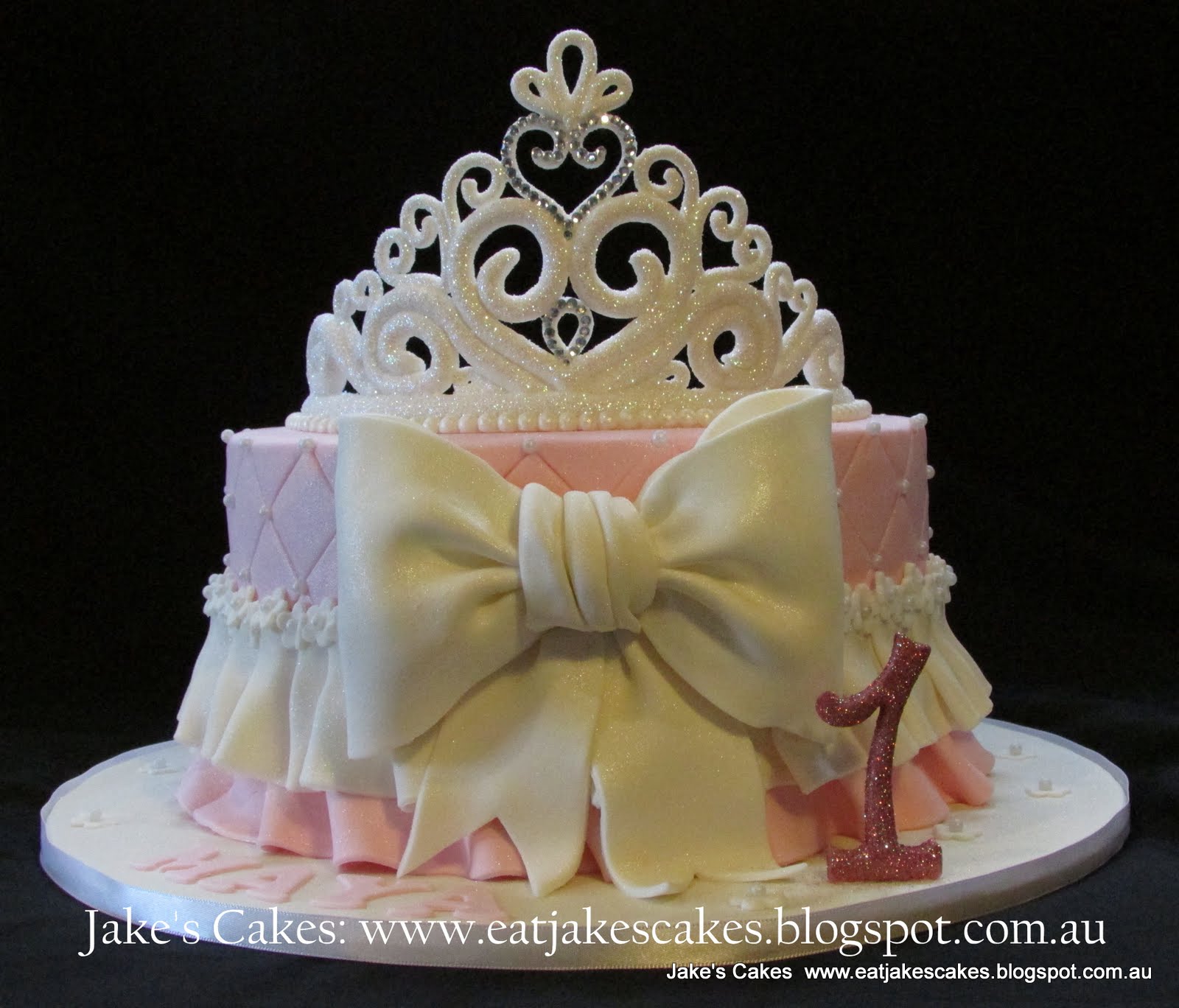 Princess Tiara Birthday Cake