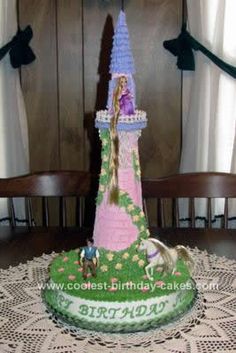 Rapunzel Birthday Cake Designs