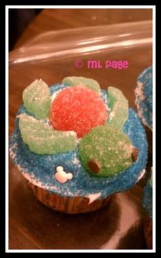 Sea Turtle Cupcakes