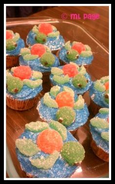 Sea Turtle Cupcakes