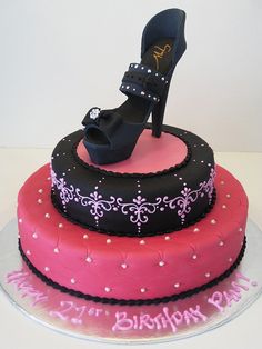 Shoe Birthday Cake