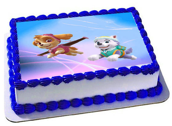 Skye PAW Patrol Birthday Cake