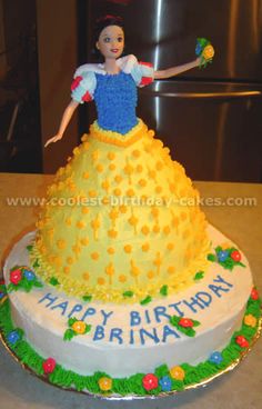 Snow White Doll Cake