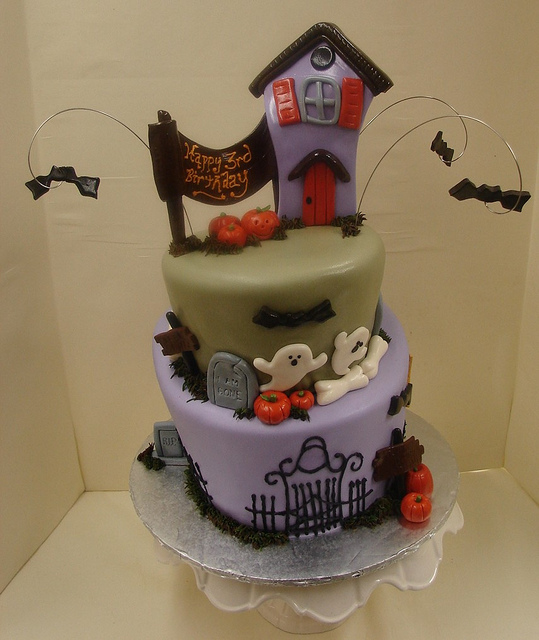 Topsy Turvy Birthday Cake