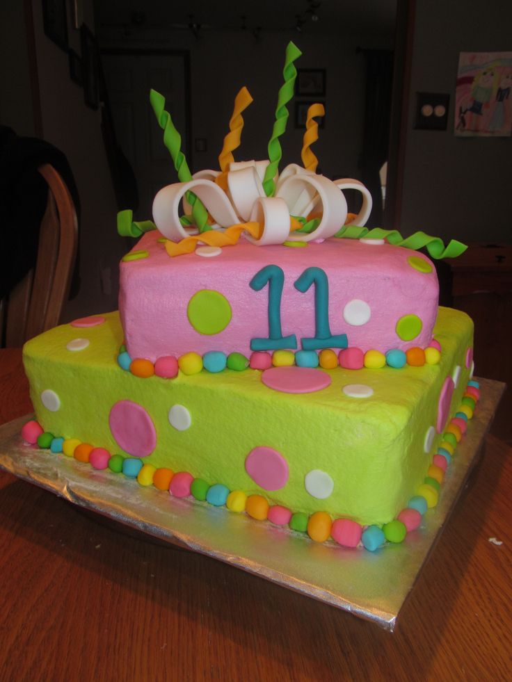 Tween Birthday Cake