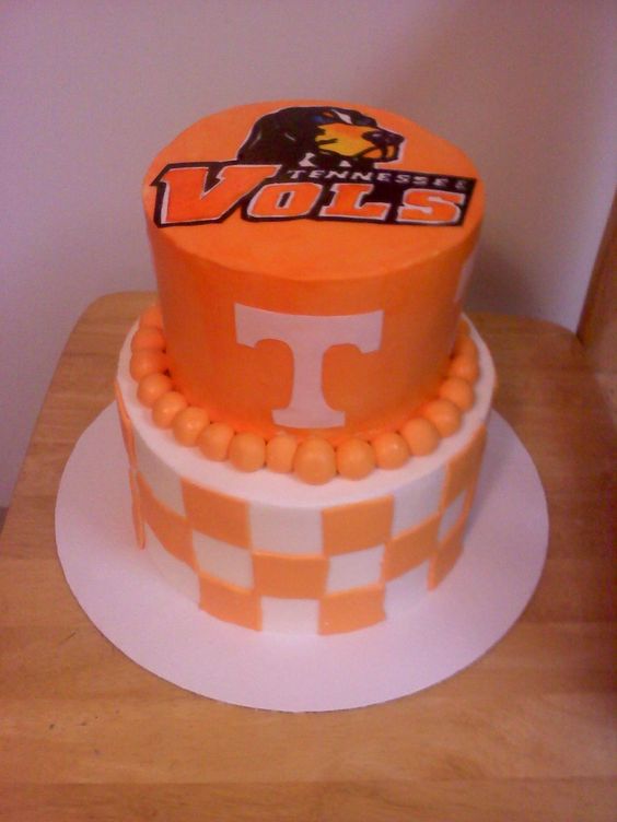 UT Vols Birthday Cake