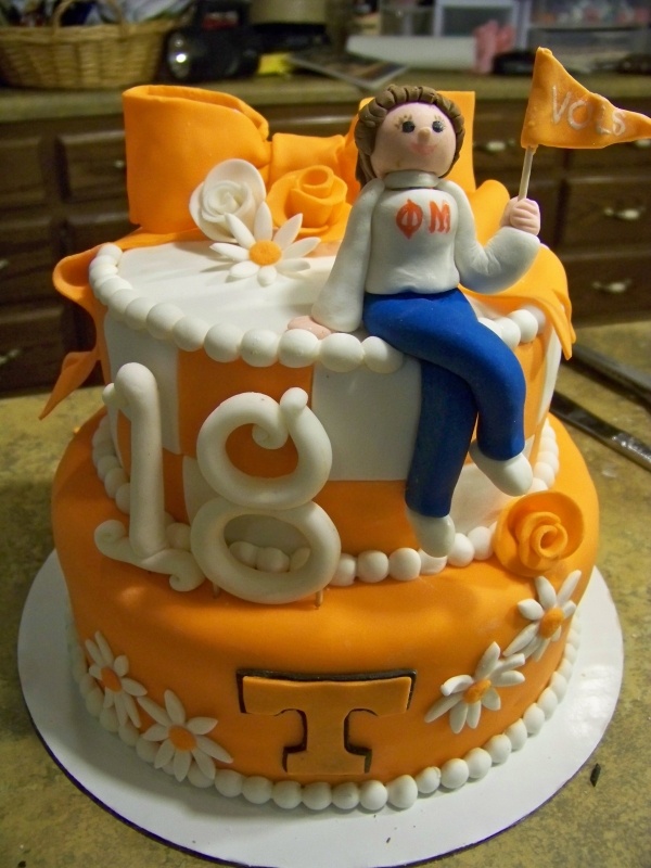 UT Vols Birthday Cake