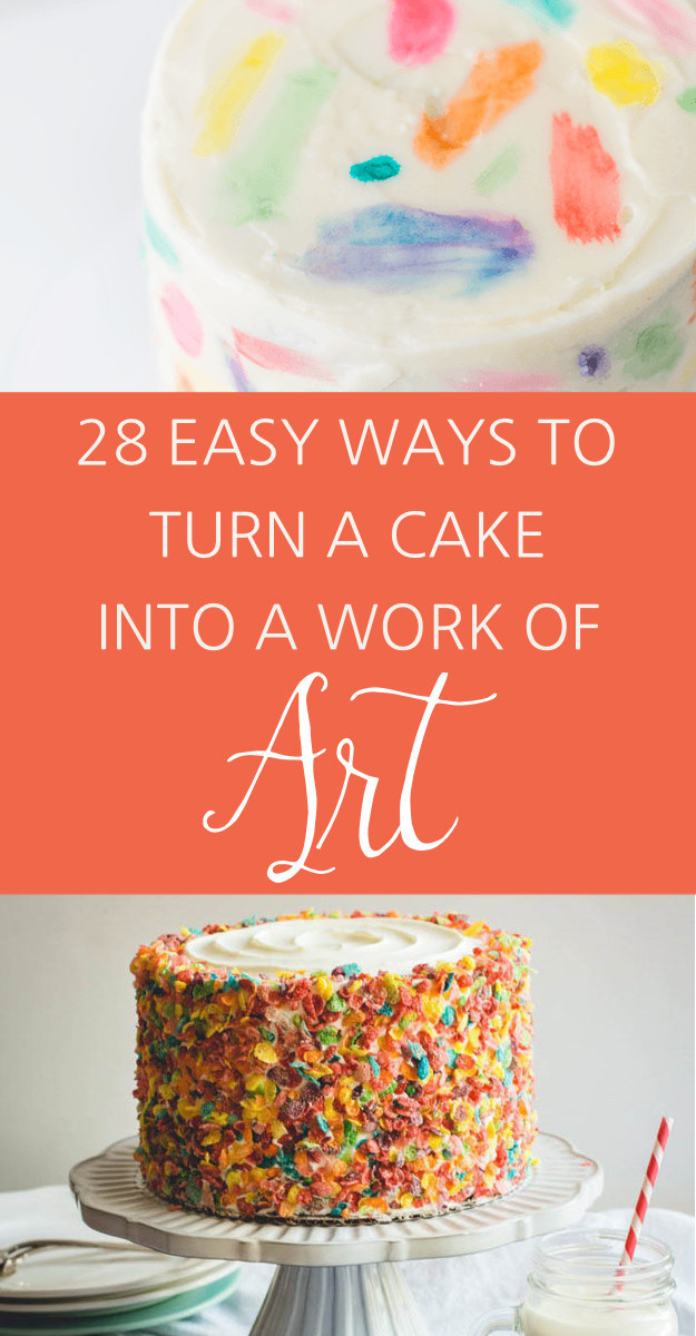 Ways to Decorate a Birthday Cake