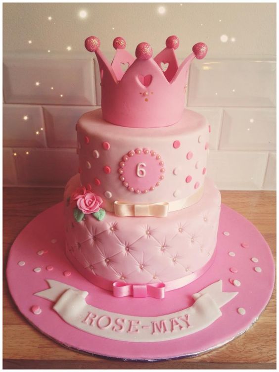 6 Year Old Girl Birthday Cakes