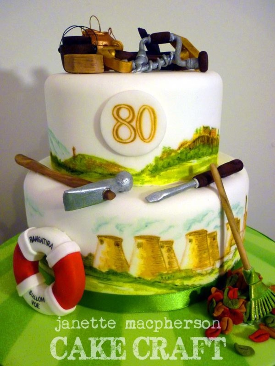 80th Birthday Cake