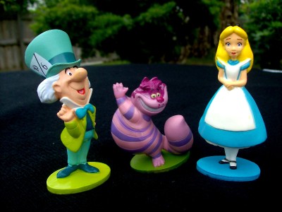 Alice in Wonderland Figurine Playset