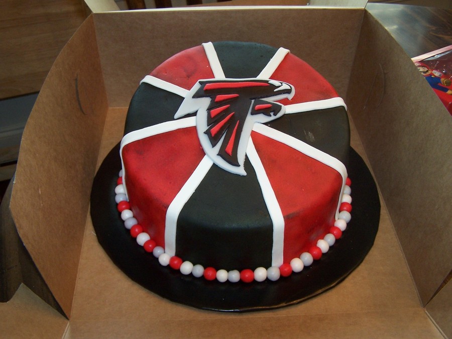 Atlanta Falcons Birthday Cake