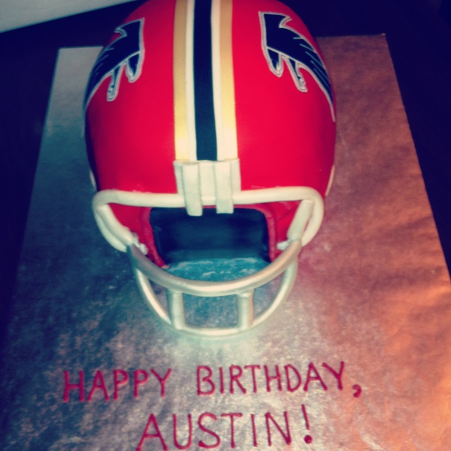 Atlanta Falcons Birthday Cake