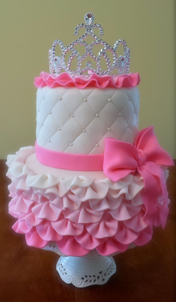 Baby Girl Princess Birthday Cakes