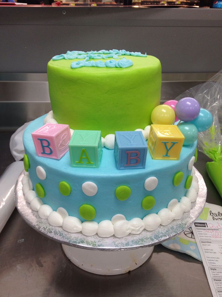 Baby Shower Cakes at Walmart