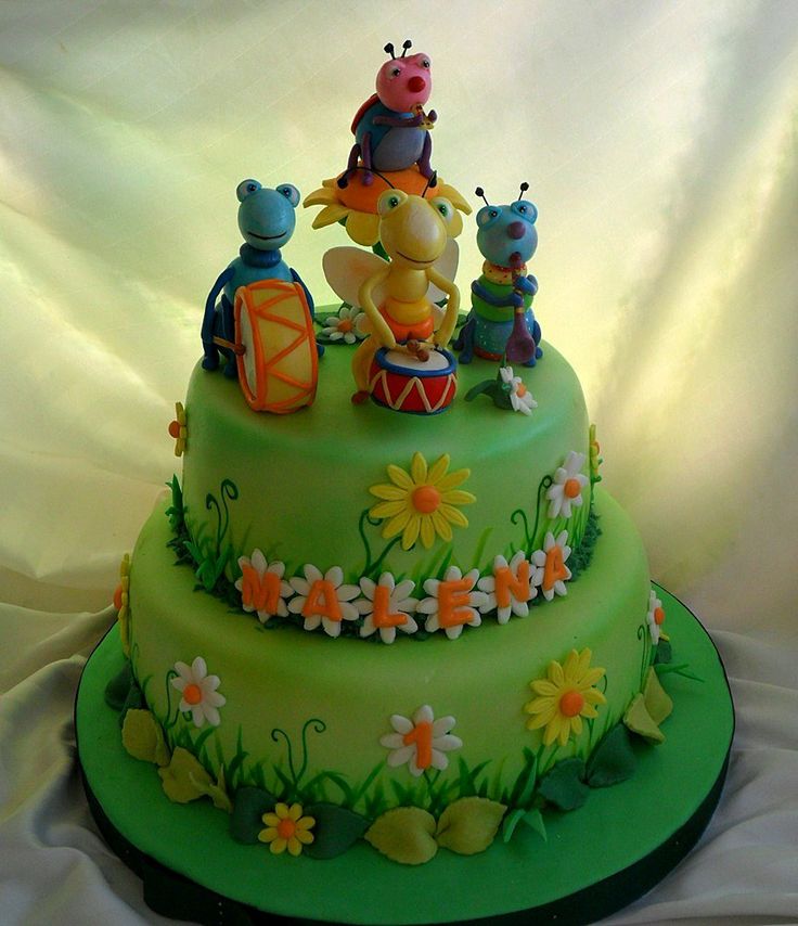 Big Bugs Band Cake