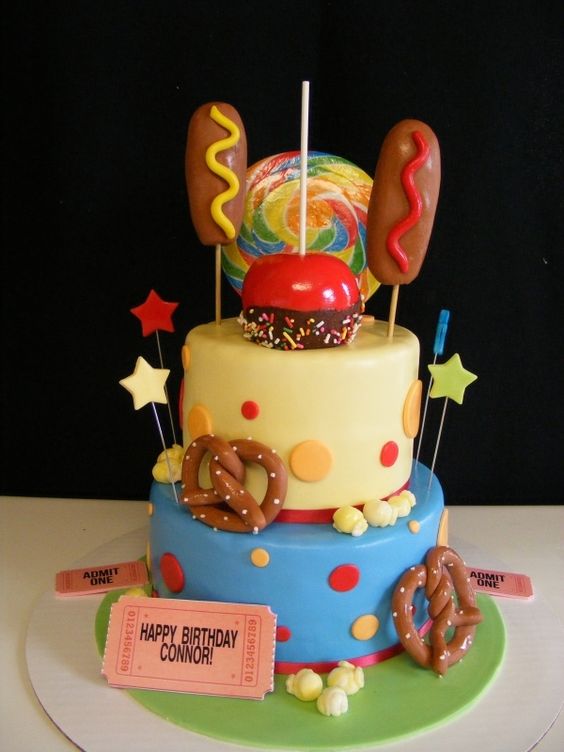 Carnival Theme Cake