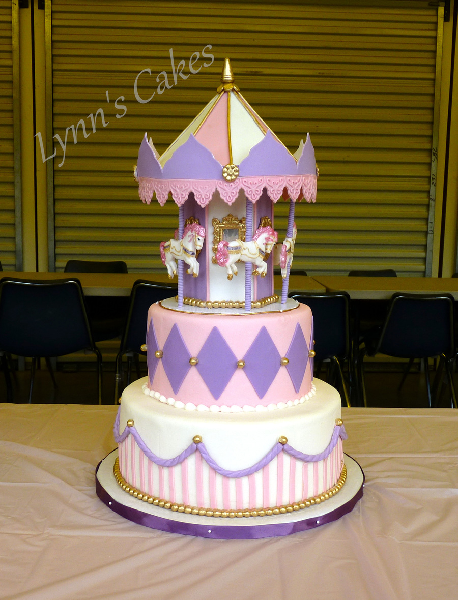 Carousel Birthday Cake