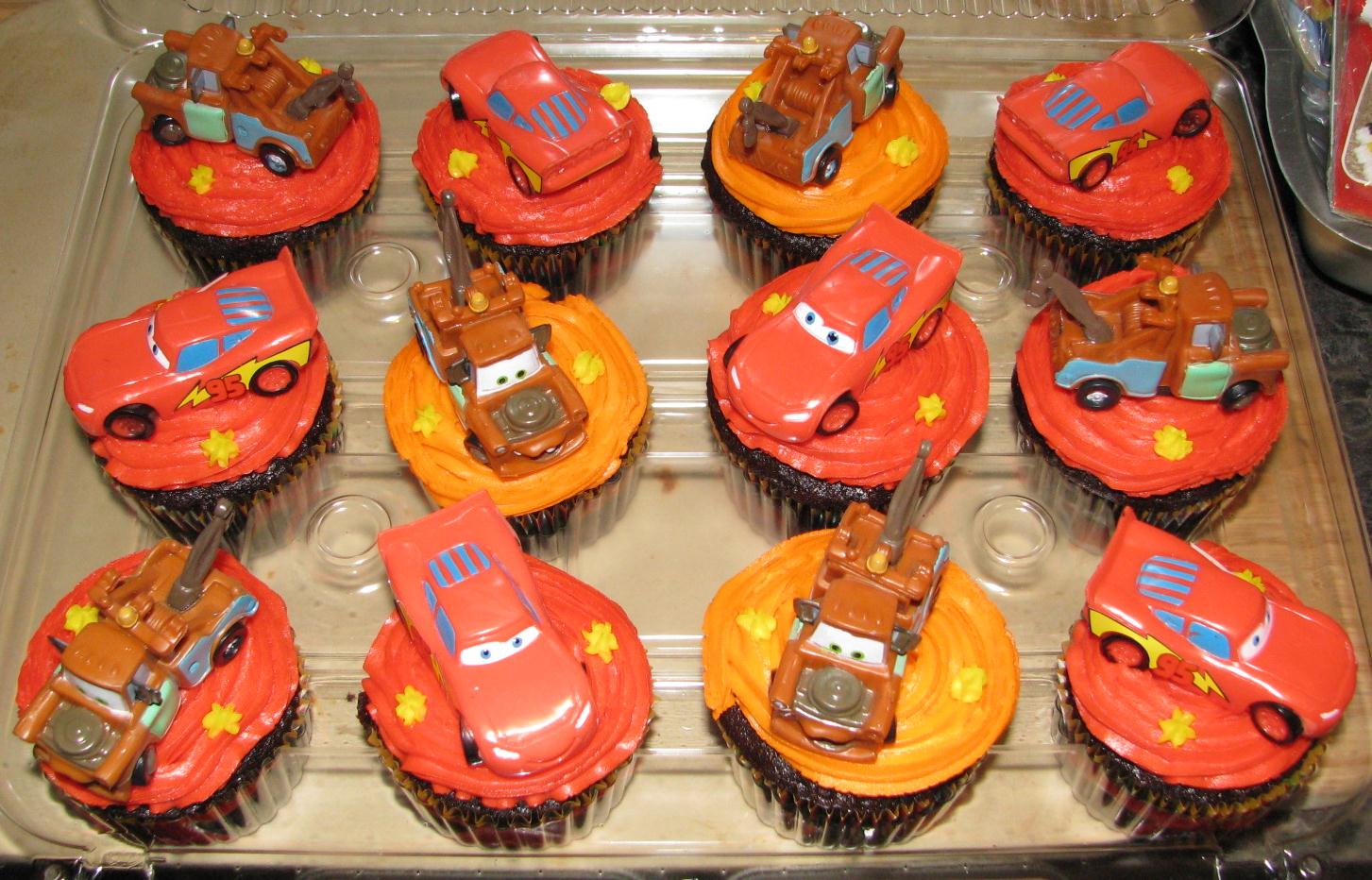 Cars Themed Birthday Cake