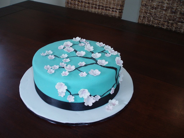 Cherry Blossom Cake One Tier