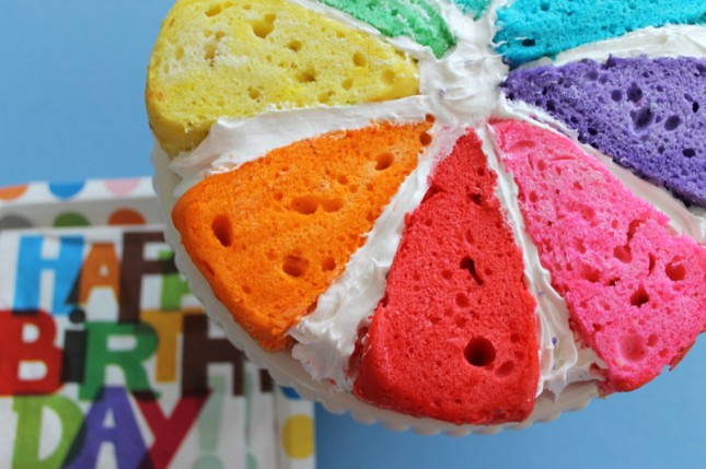 Color Wheel Cake