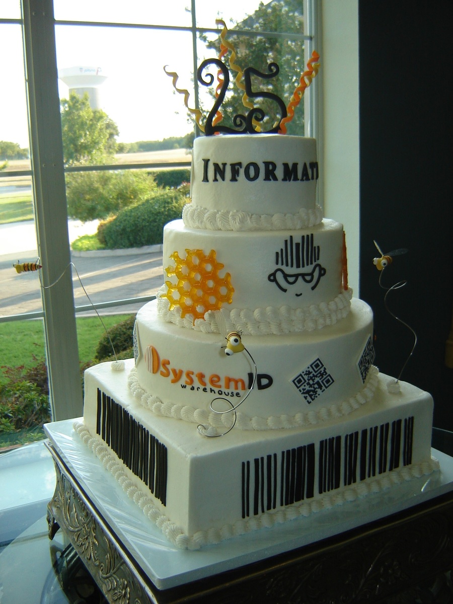 Corporate Anniversary Cake