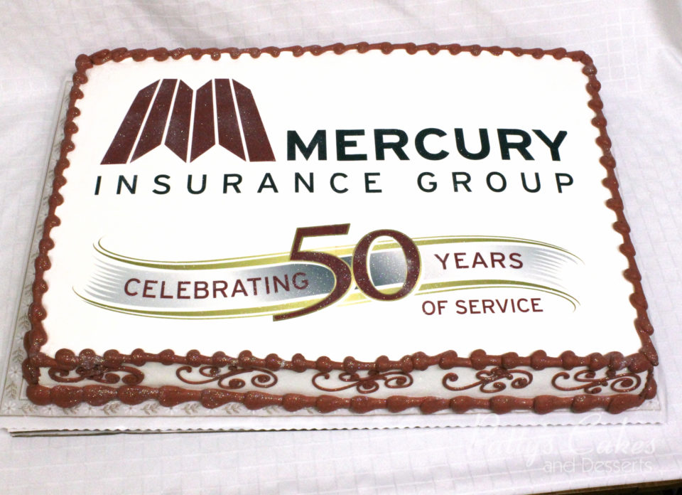 Corporate Anniversary Cake